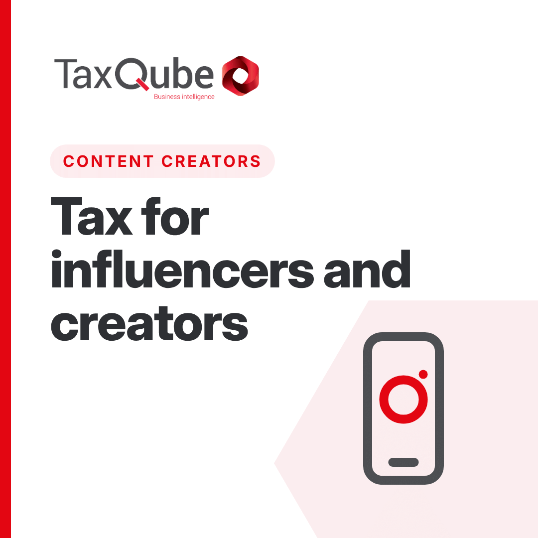 Tax for Influencers / Content Creators