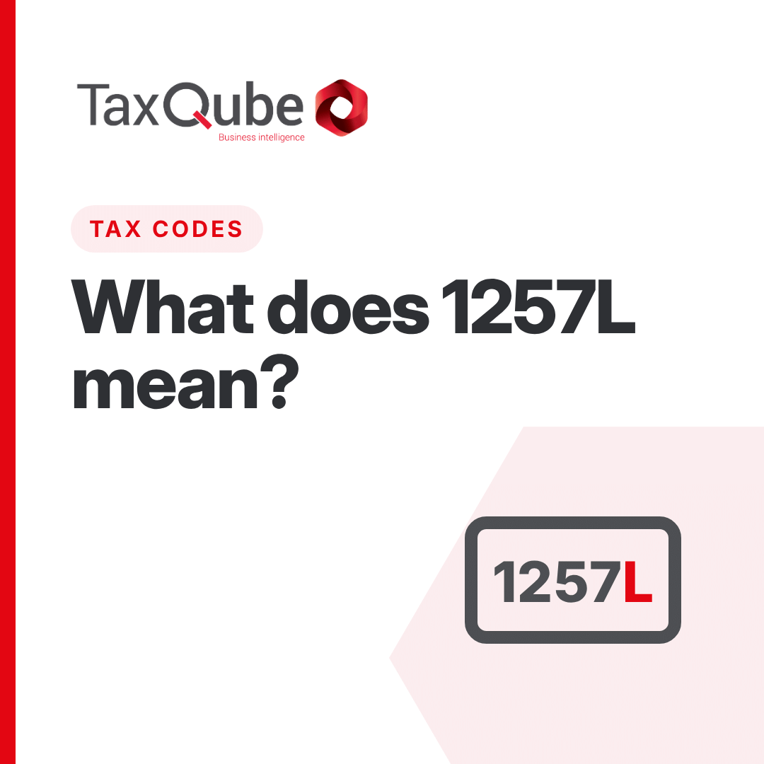 What Does the 1257L Tax Code Mean in the UK?