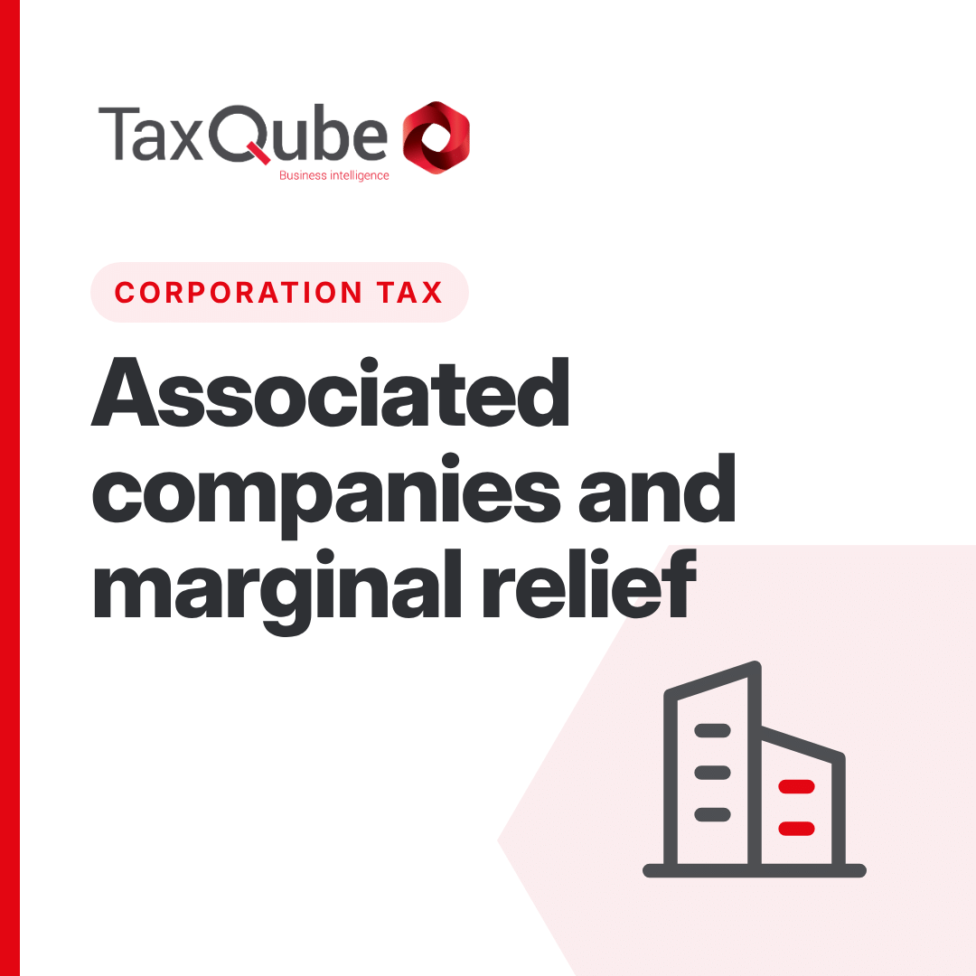 What is an associated company? Marginal Relief And UK Corporation Tax