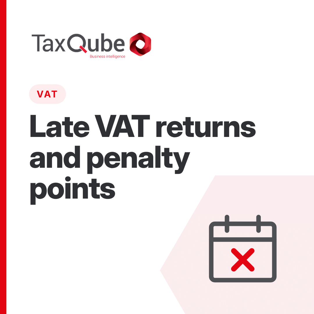 Late VAT returns | Points result in penalties.