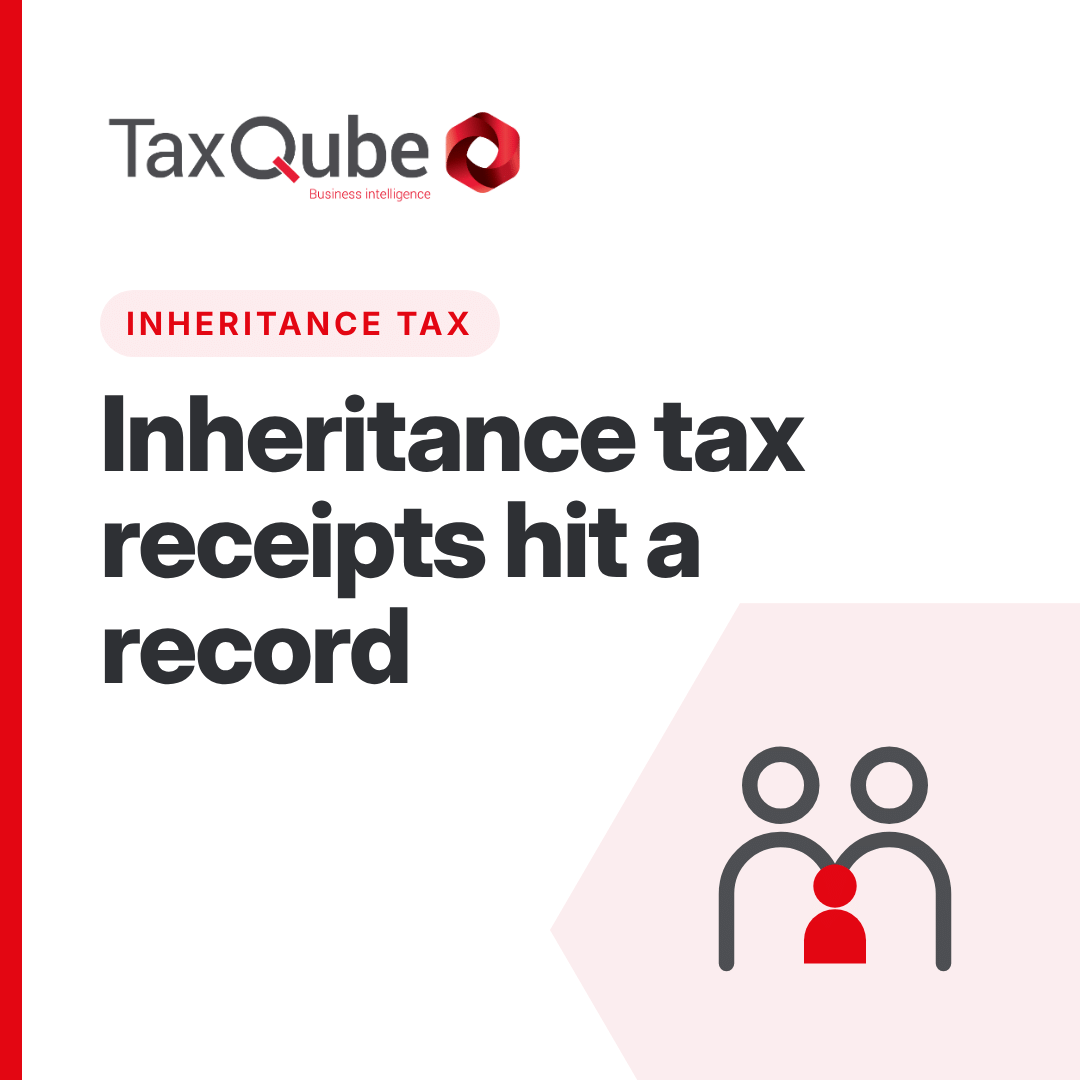 Pandemic pushes inheritance tax to record high