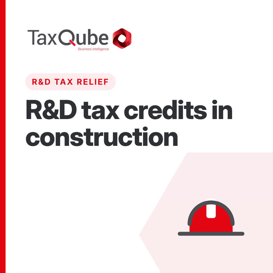 R&D tax credits in the construction industry