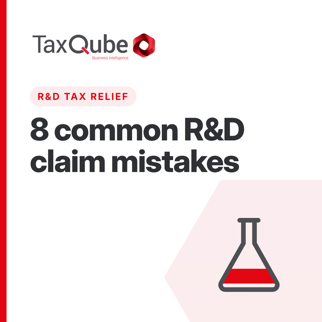 8 Common Mistakes in R&D Tax Relief Claims