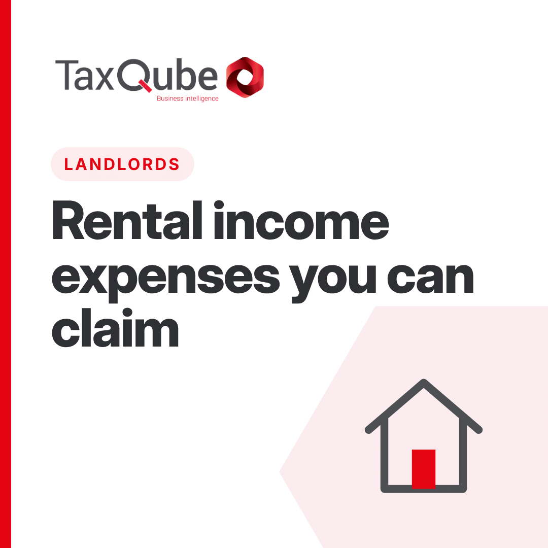What expenses can be deducted from rental income?